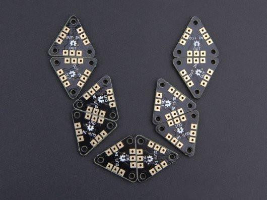 Triangle RGB LED Brick - WS2812B Breakout(10 PCs pack) - Buy - Pakronics®- STEM Educational kit supplier Australia- coding - robotics