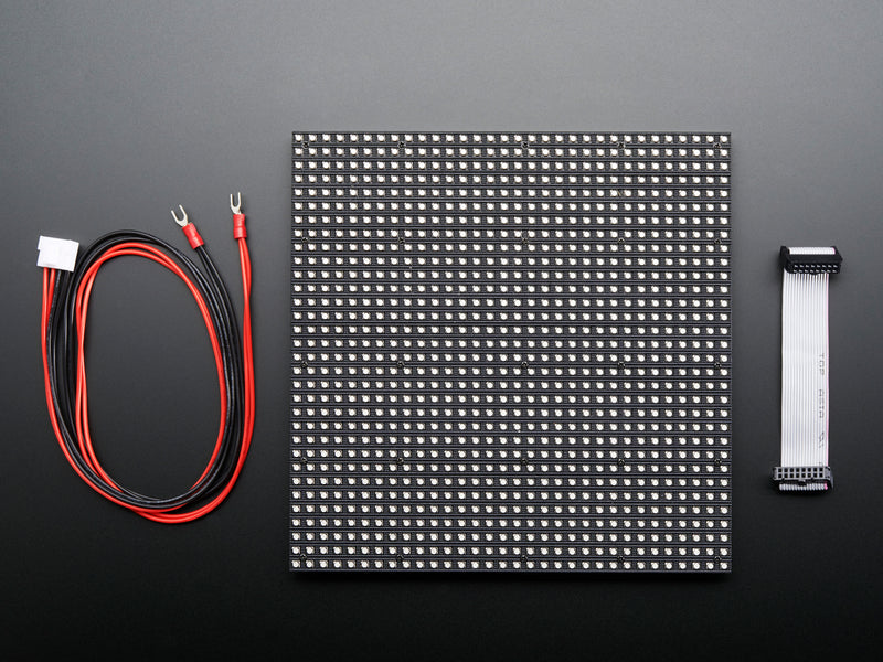 32x32 RGB LED Matrix Panel - 6mm pitch