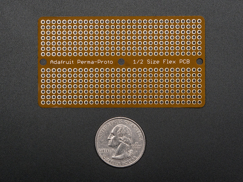 Adafruit Flex Perma-Proto - Half-sized Breadboard Flex-PCB