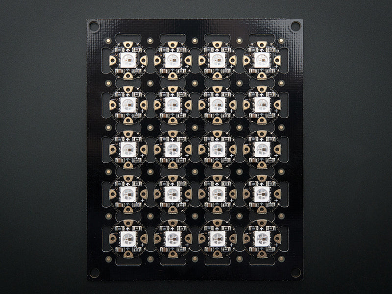 Flora RGB Smart NeoPixel version 2 - Sheet of 20