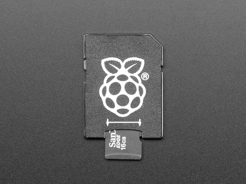 16GB Card with NOOBS 3.0
