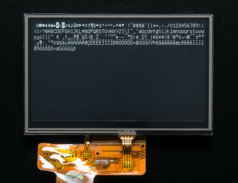 RA8875 Driver Board for 40-pin TFT Touch Displays - 800x480 Max