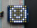 Small 1.2\" 8x8 Ultra Bright White LED Matrix + Backpack