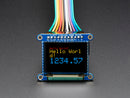 OLED Breakout Board - 16-bit Color 1.27\" w/microSD holder