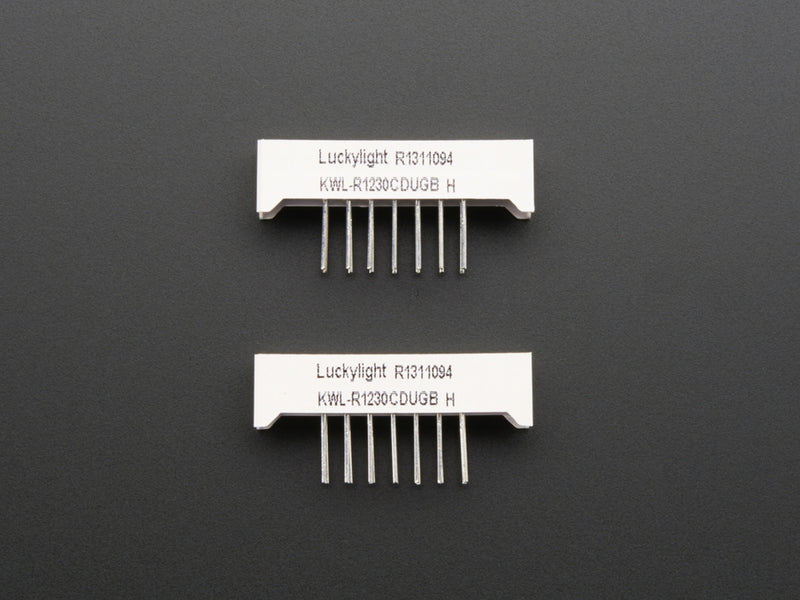 Bi-Color (Red/Green) 12-LED Bargraph - Pack of 2