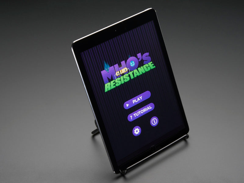 Adjustable Bent-Wire Stand for 8-10\" Tablets and Displays