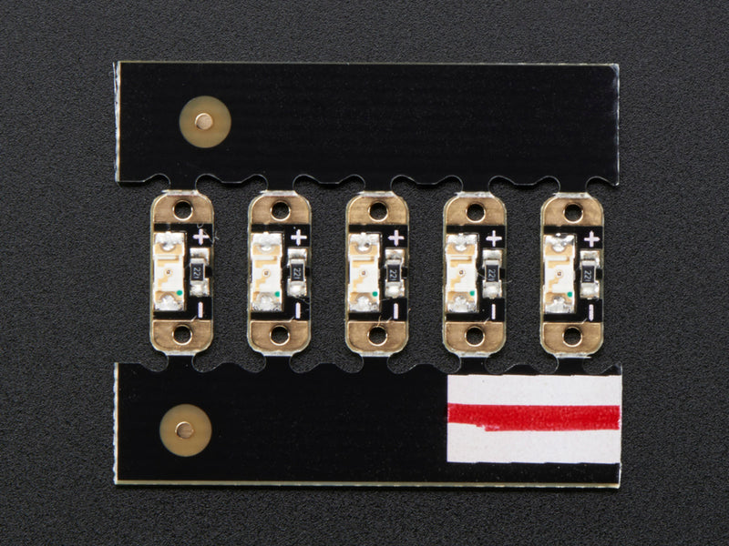 Adafruit LED Sequins - Ruby Red - Pack of 5