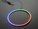 NeoPixel 1/4 60 Ring - 5050 RGB LED w/ Integrated Drivers