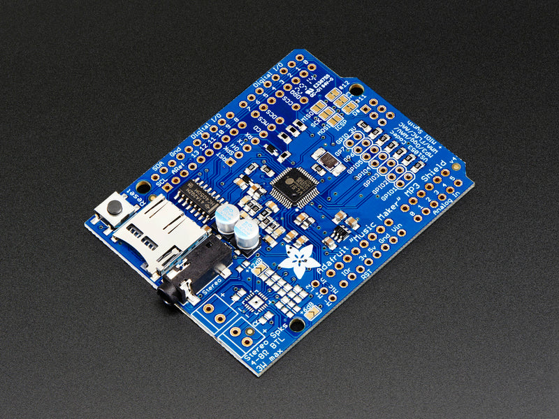 Adafruit \"Music Maker\" MP3 Shield for Arduino (MP3/Ogg/WAV...)