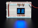 Dual Alphanumeric Display - Blue 0.54\" Digit Height - Pack of 2