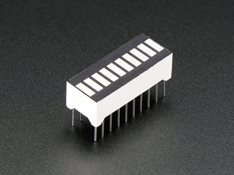 10 Segment Light Bar Graph LED Display - Yellow