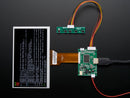 HDMI 4 Pi: 7\" Display (no Touch) w/Mini Driver - 800x480 HDMI