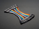 Premium Female/Female Jumper Wires - 20 x 3\" (75mm)