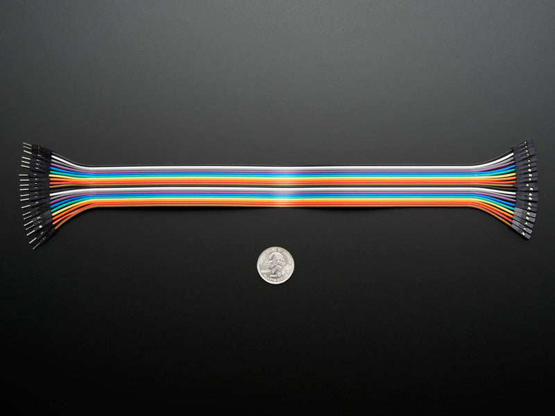 Premium Female/Male \'Extension\' Jumper Wires - 20 x 12\"
