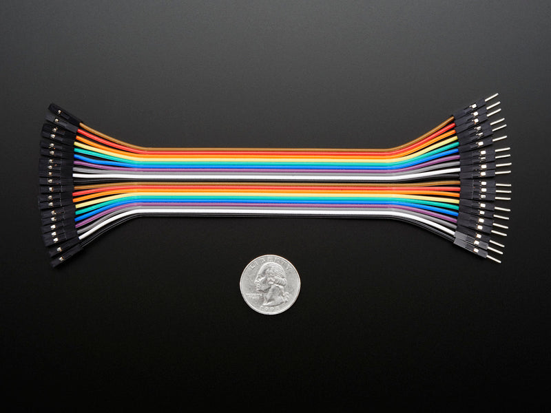 Premium Female/Male \'Extension\' Jumper Wires - 20 x 6\"