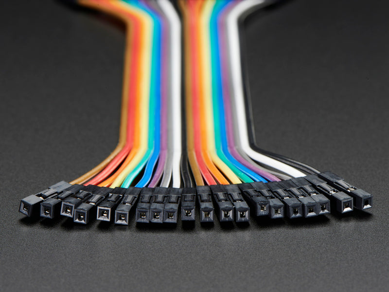 Premium Female/Male \'Extension\' Jumper Wires - 20 x 6\"