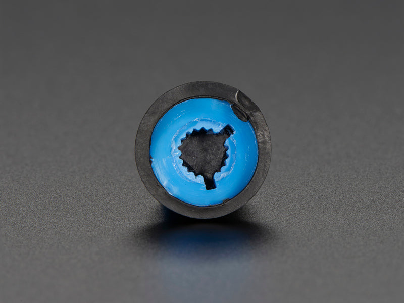 Potentiometer Knob - Soft Touch T18 - Blue
