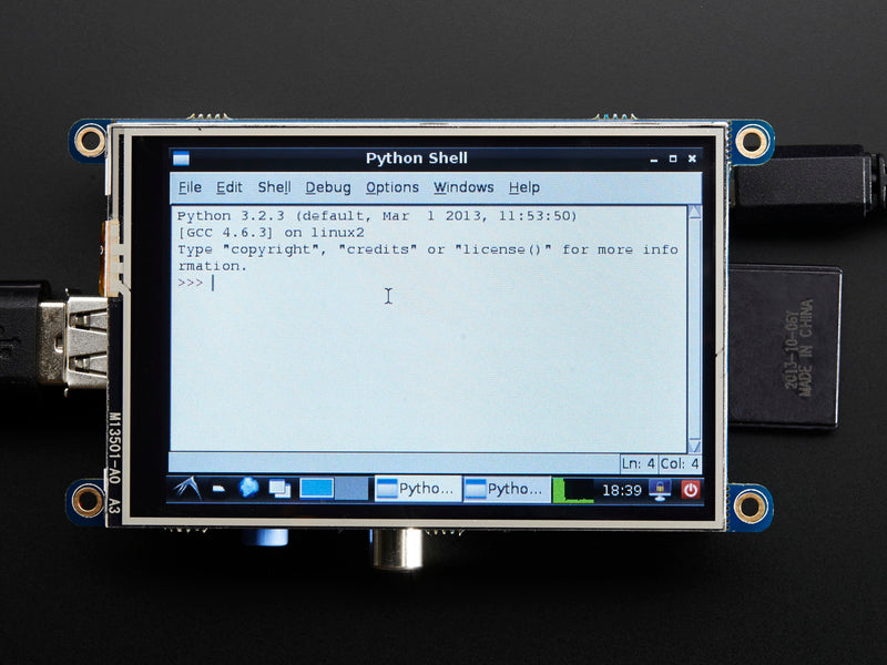 PiTFT - Assembled 480x320 3.5\" TFT+Touchscreen for Raspberry Pi®