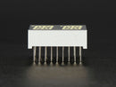 Dual Alphanumeric Display - White 0.54\" Digit Height - Pack of 2