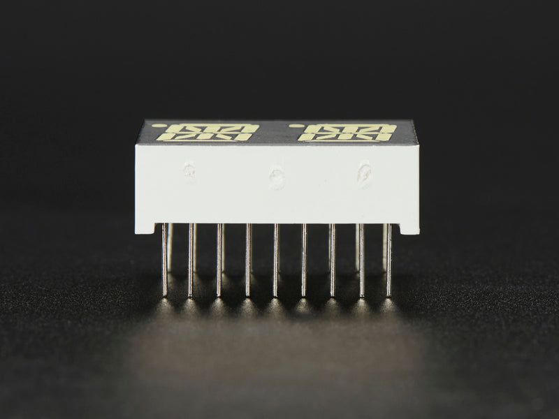 Dual Alphanumeric Display - White 0.54\" Digit Height - Pack of 2