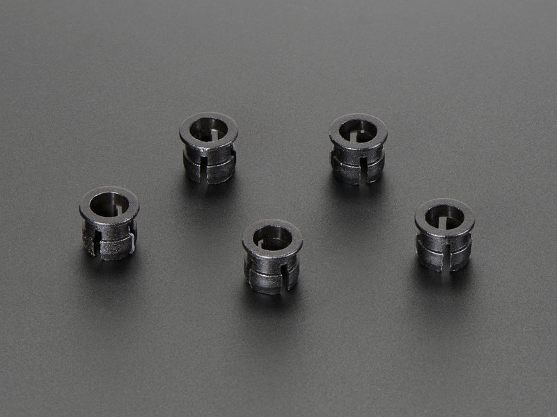 5mm Plastic Flat LED Holder - Pack of 5