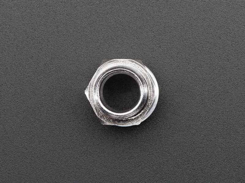 5mm Chromed Metal Narrow Bevel LED Holder - Pack of 5
