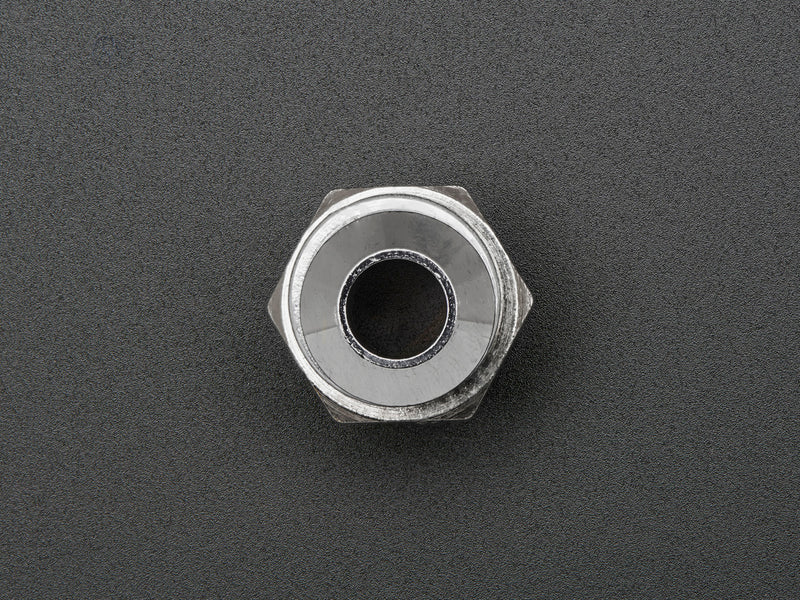 5mm Chromed Metal Wide Convex Bevel LED Holder - Pack of 5