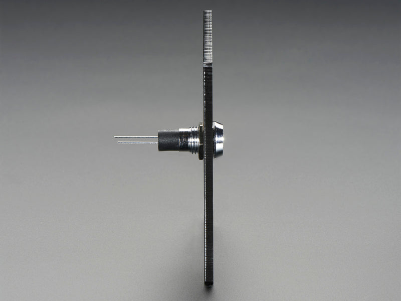 5mm Chromed Metal Wide Concave Bevel LED Holder - Pack of 5