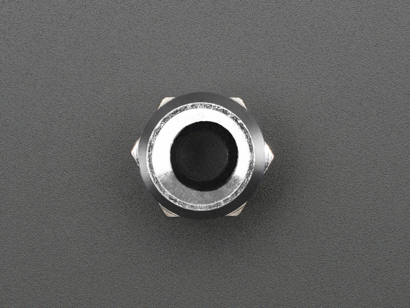 5mm Chromed Metal Wide Concave Bevel LED Holder - Pack of 5