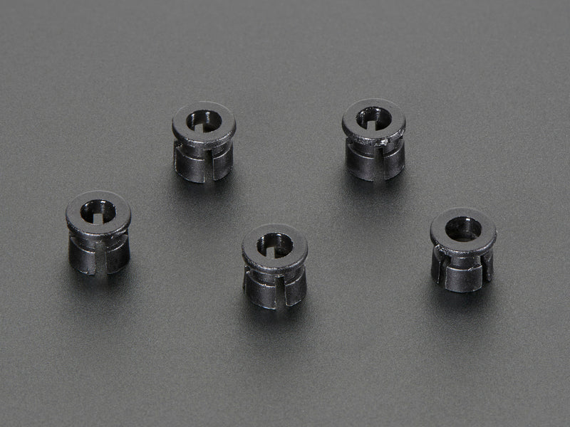 3mm Plastic Bevel LED Holder - Pack of 5