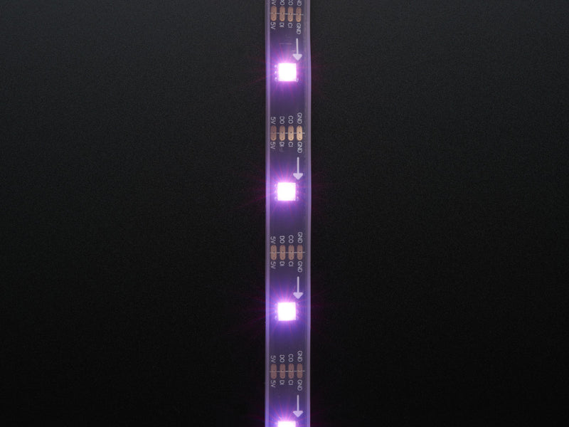 Adafruit DotStar Digital LED Strip - Black 30 LED - Per Meter - Buy - Pakronics®- STEM Educational kit supplier Australia- coding - robotics