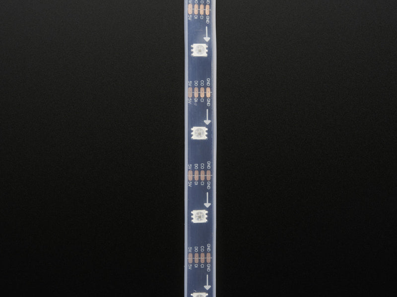 Adafruit DotStar Digital LED Strip - Black 30 LED - Per Meter - Buy - Pakronics®- STEM Educational kit supplier Australia- coding - robotics
