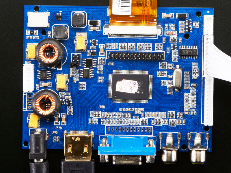 HDMI 4 Pi: 7\" Display & Audio 1024x600 - HDMI/VGA/NTSC/PAL