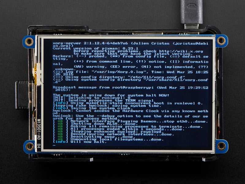 PiTFT Plus 480x320 3.5\" TFT+Touchscreen for Raspberry Pi®