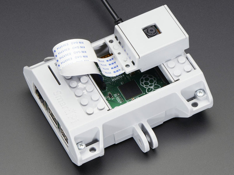 SmartiPi Kit 3- Case LEGO®* Compatible for Raspberry Pi B+ / Pi 2 - RED - Buy - Pakronics®- STEM Educational kit supplier Australia- coding - robotics