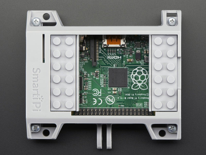 SmartiPi Kit 3- Case LEGO®* Compatible for Raspberry Pi B+ / Pi 2 - RED - Buy - Pakronics®- STEM Educational kit supplier Australia- coding - robotics