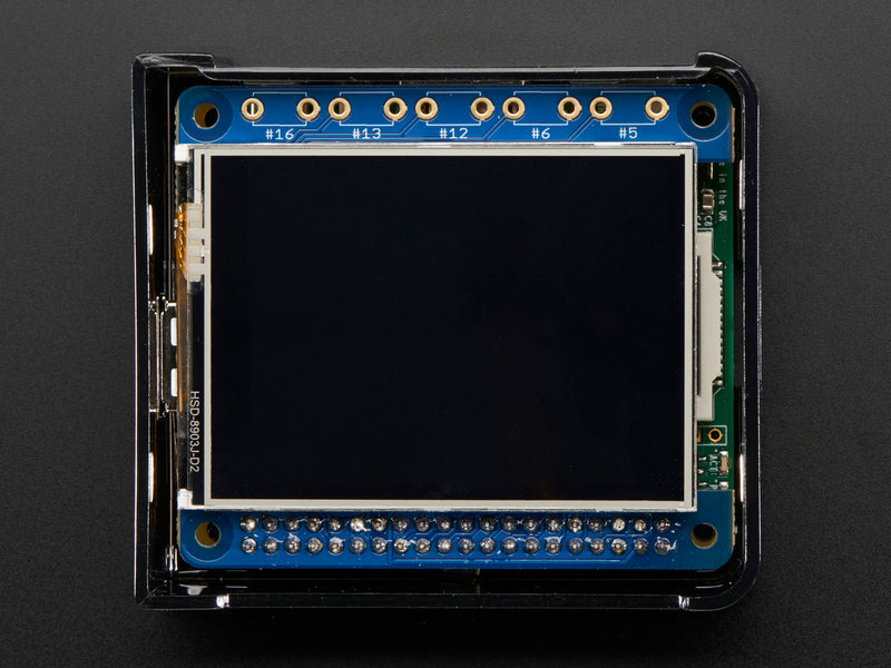 Adafruit PiTFT 2.4\" HAT Mini Kit - 320x240 TFT Touchscreen
