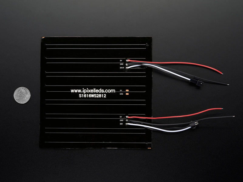 Flexible 16x16 NeoPixel RGB LED Matrix