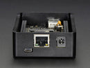 Anidees Beaglebone Black Case - Black Aluminum with Smoke Top
