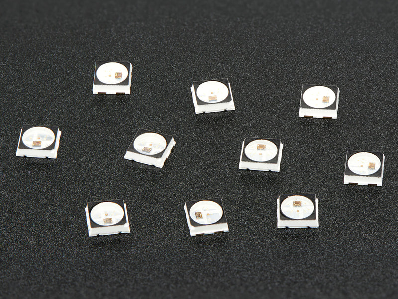 NeoPixel Mini 3535 RGB LEDs w/ Integrated Driver Chip - Black