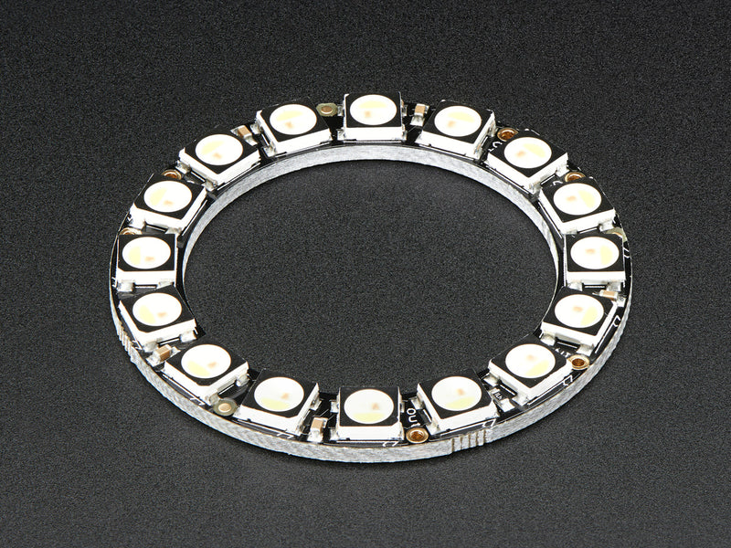 NeoPixel Ring - 16 x 5050 RGBW LEDs w/ Integrated Drivers