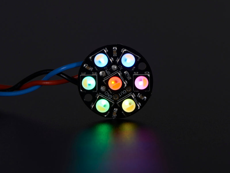 NeoPixel Jewel - 7 x 5050 RGBW LED w/ Integrated Drivers