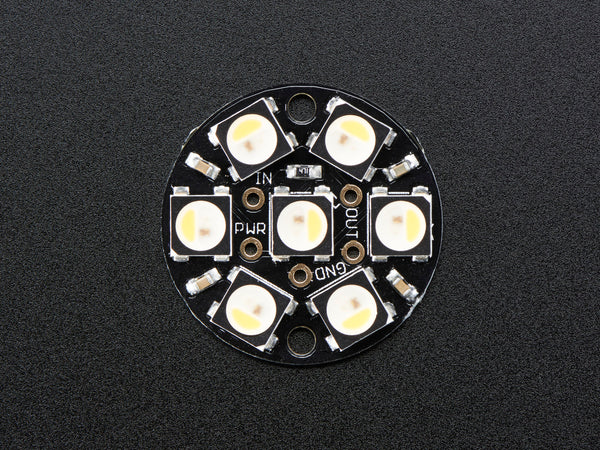 NeoPixel Jewel - 7 x 5050 RGBW LED w/ Integrated Drivers