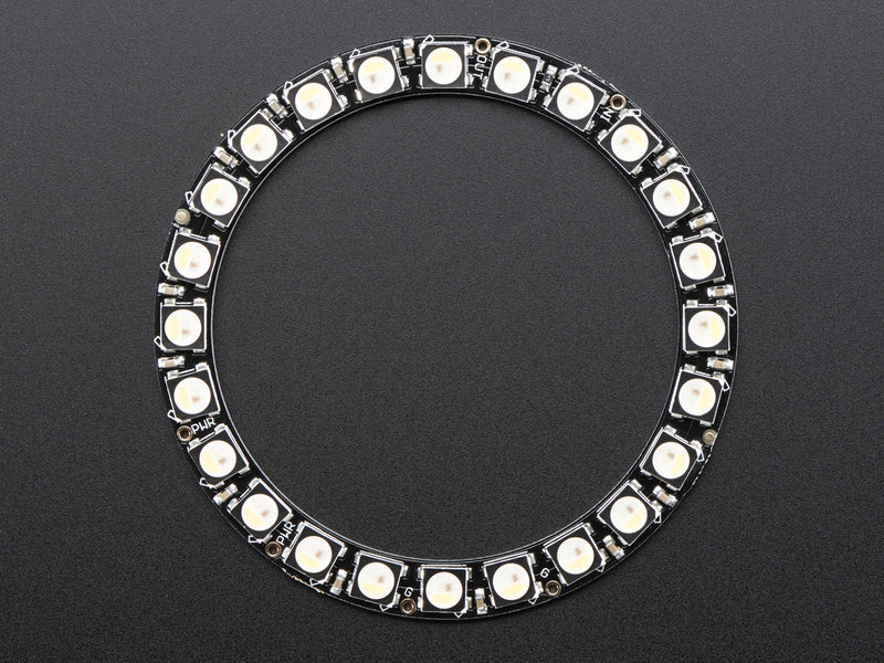 NeoPixel Ring - 24 x 5050 RGBW LEDs w/ Integrated Drivers