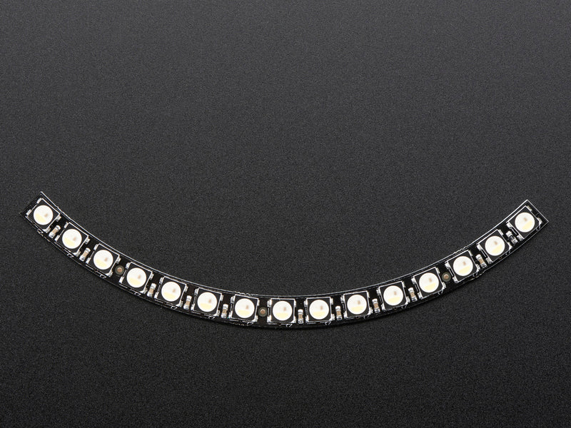 NeoPixel 1/4 60 Ring - 5050 RGBW LED w/ Integrated Drivers