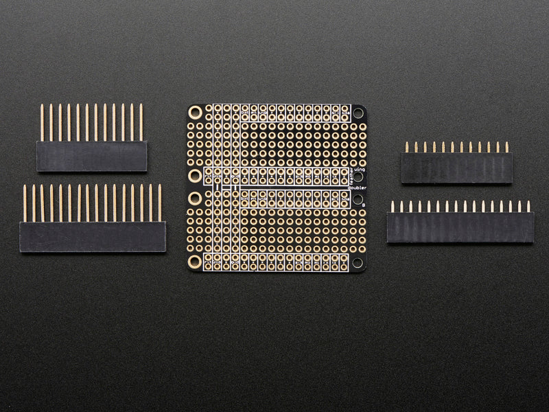 FeatherWing Doubler - Prototyping Add-on For All Feather Boards