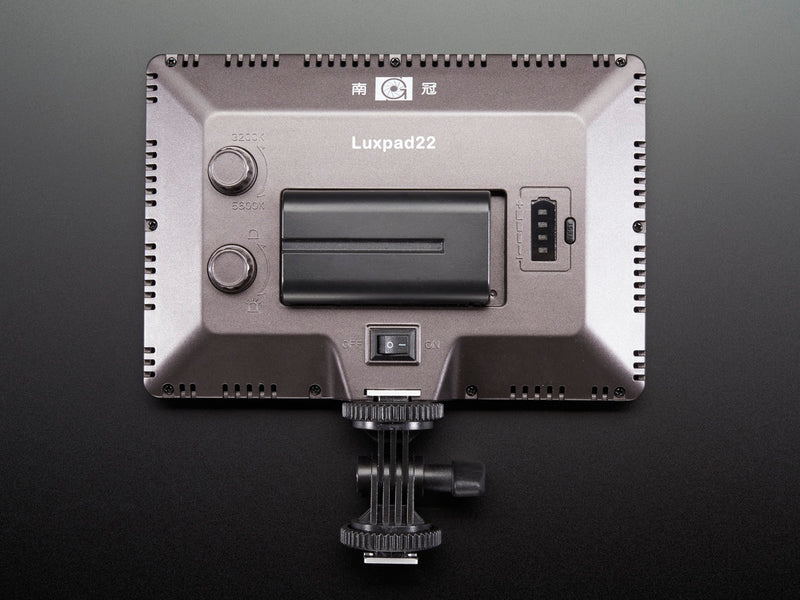 Camera-Mount LED Photography Light - CIE Ra 95 - 3200K to 5600K