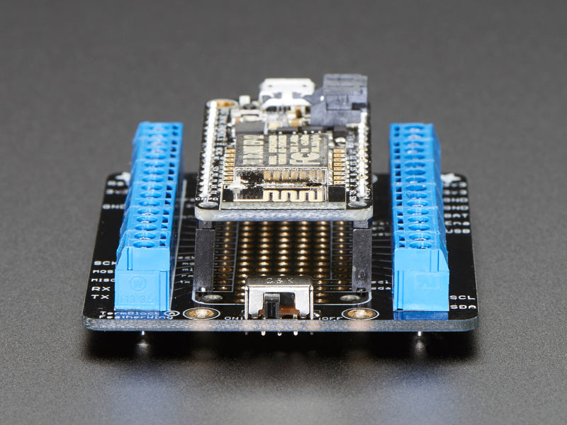 Assembled Terminal Block Breakout FeatherWing for all Feathers