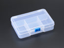 Latching 5-Compartment Storage Box