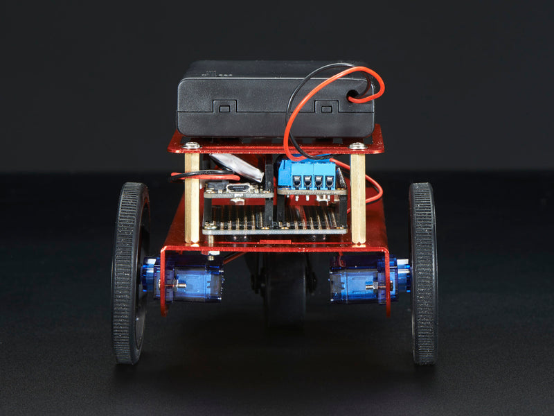 Mini Robot Rover Chassis Kit - 2WD with DC Motors